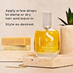 Alfaparf Milano Semi di Lino Sublime Cristalli Liquidi Hair Oil Serum with Thermal Protection - Anti Frizz Hair Serum & Smoothing Heat Protectant Spray with Vitamin E for Frizzy Hair (1.01 oz / 30 ml) - Image 4