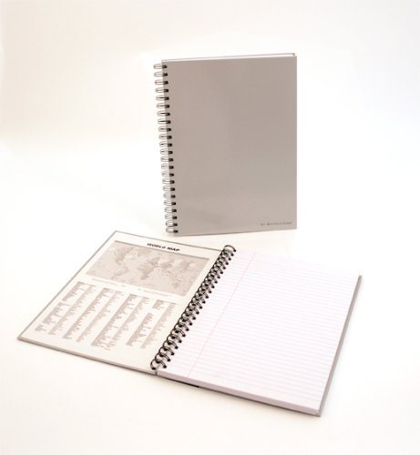 Pukka ST-7498936 A4 Wirebound Book, 90gsm, 160 Pages, Silver, Pack of 5 - Image 4