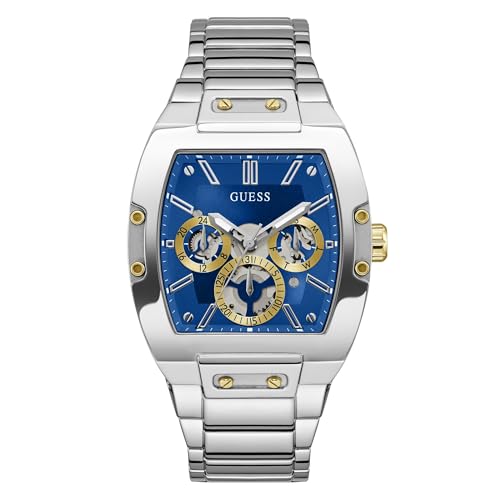 Image of Guess Men's GW0G Series| Analog Trend Watch| Polycarbonate Case| Silicone Bracelet | 50M Water Resistance