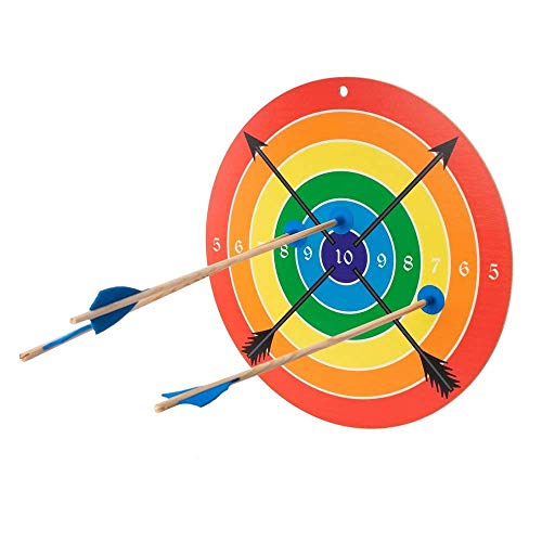VAH - Stabiler Kinder- und Junior- Bogen aus regionalem Eschen-Holz inkl. 3 Saugnapf-Pfeilen, Pfeil und Bogen Set [Ideal zum Bogenschiessen Lernen | echtes Handwerk | Made in Germany]