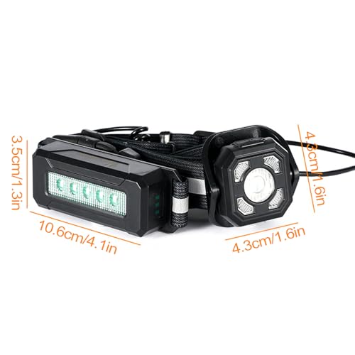 Lampe de taille de course pour courir en sécurité sans lampe frontale