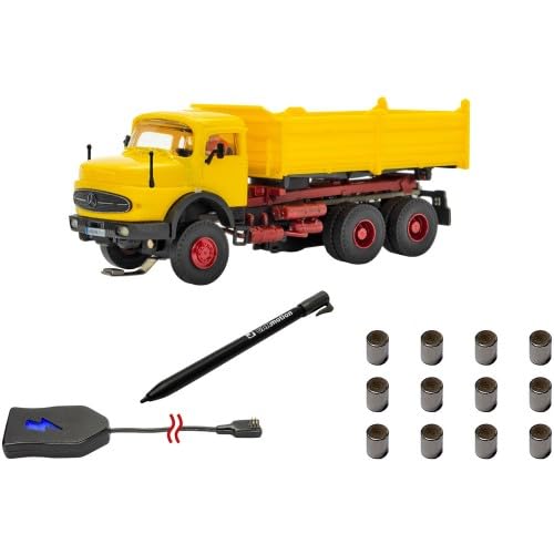 H0 CarMotion Basis Startset MB Rundhauber 3-achs Muldenkipper 8003