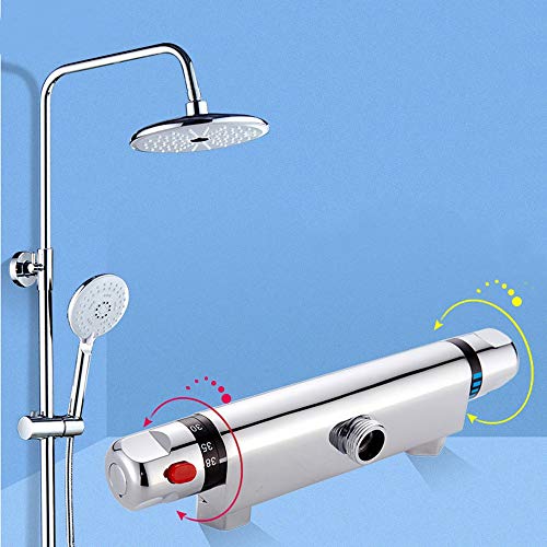 FuAo Système de Douche thermostatique Mural Cover