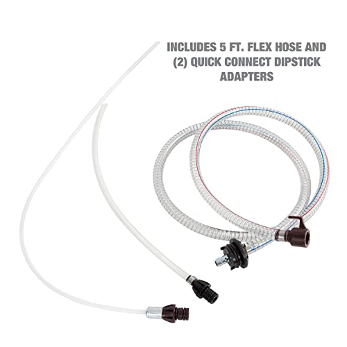 Oemtools 24936 8 Quarts (2 Gallons) Manual Fluid Extractor, Oil Extractor Pump, Automotive Fluid Extractor For Various Oils And Fluids, Oil Pump Extractor #TOP6