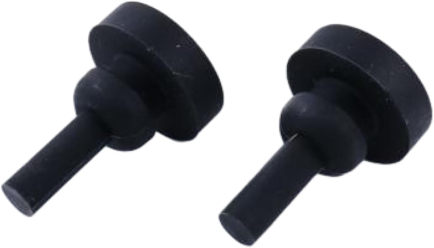 2PCS Jiffy Stand Leg Bumper/Kickstand Bumper Pad 50245-07 Replacement for Harley Touring 2007-2024 Electra Glide FLHT Street Glide FLHX Road Glide FLTR Road King FLHR