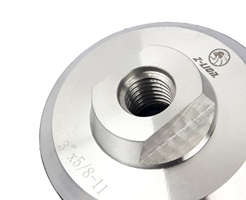 Support alu 12,7 cm Hook & Loop M14 pour un polissage de haute précision - 4