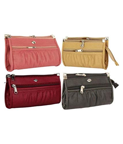 bellina Multicolored Polyester Women's Clutch-picture-45