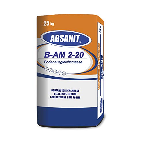 Preisvergleich Produktbild Bodenausgleichsmasse Ausgleichsmasse Boden Reparatur Nivelliermasse 25kg-Sack