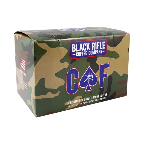 Rondas de café de rifle negro