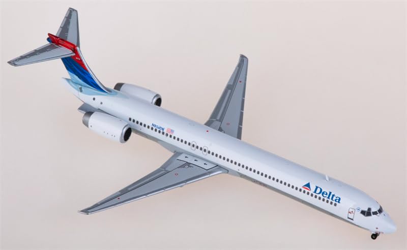 Maquette MD-90 Delta Air Lines 1:400 FloZ | Avion McDonnell Douglas N910DN miniature de collection