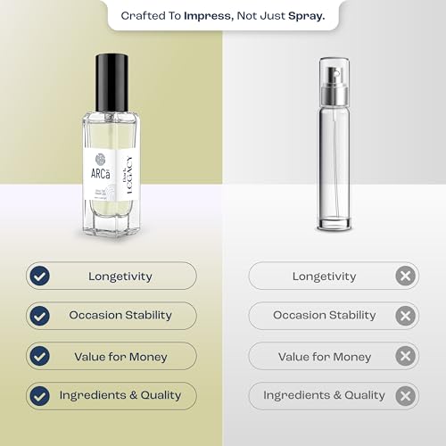 Image of ARCa Dark Legacy Unisex Perfume for Men & Women - 20ml | Long Lasting Fruity & Woody Fragrance Eau De Parfum | Perfume for Man & Woman | Scent for Gifting