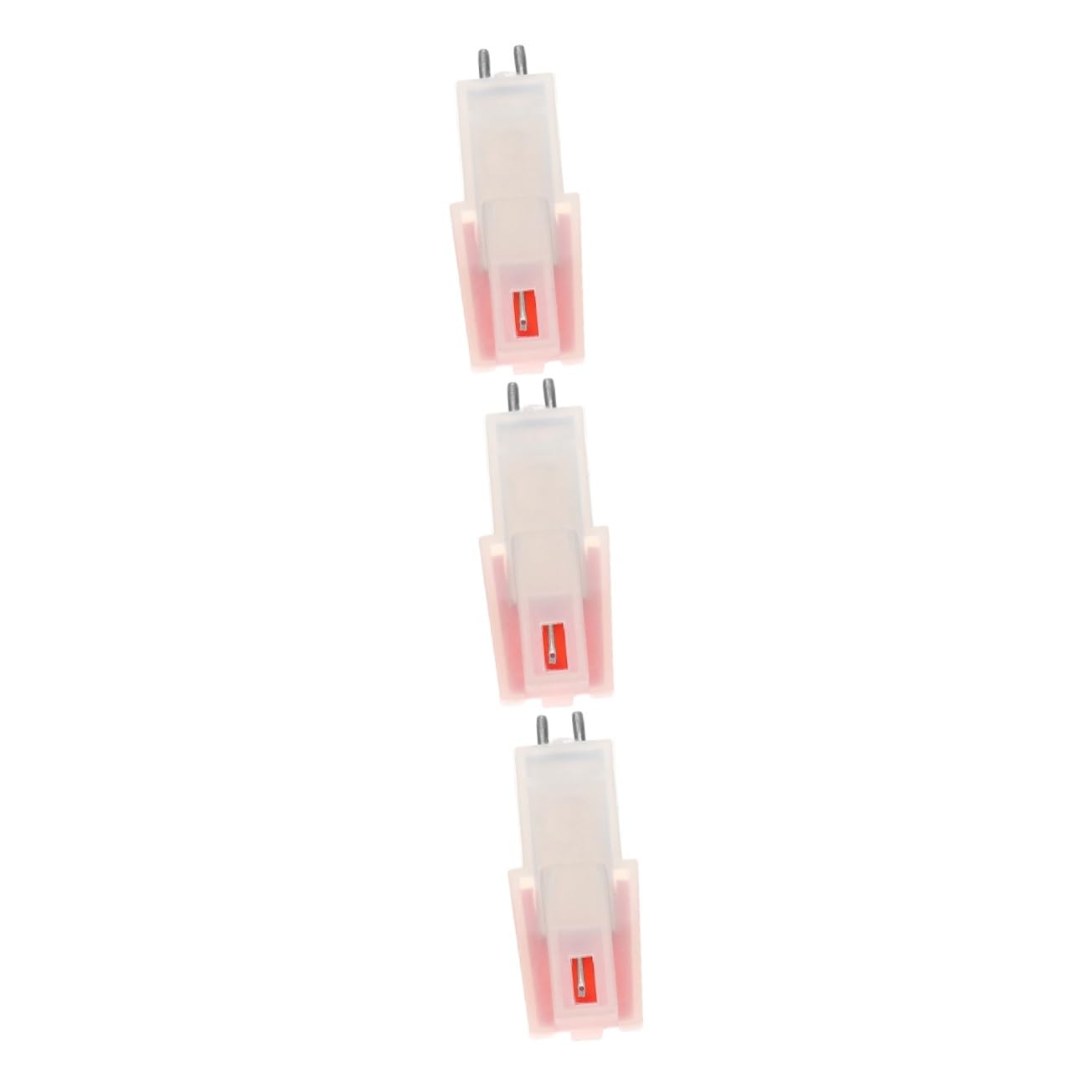 ibasenice 3pièces Stylus De Remplacement Pour Tourne-disque Aiguille Magnétique Pour Platine Vinyle Installation Facile Et Accessoire Pour Phonographe