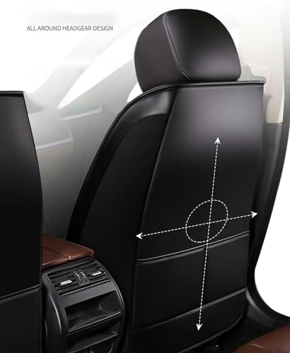 Fundas de asiento de coche universales en color blanco para Volkswagen Jetta Sportwagen y Touareg 5