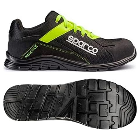 Zapatillas Sparco 0751742NRGF Negro/Amarillo Cover
