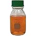 PYREXPLUS 61626-250, 250ml PVC-Coated Round Media Storage Bottles, with GL45 Screw Cap (Single)
