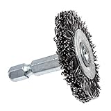 Shark 14027 0.25-Inch Shank Old Number 715F 1.5-Inch Circular Wire Wheel