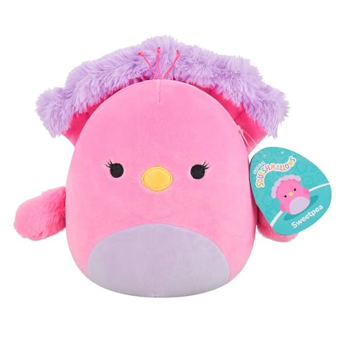 Bild: Squishmallows Original 19,1 cm Sweetpea der rosa und lila Pfau f�r 19,27 EUR bei amazon.de