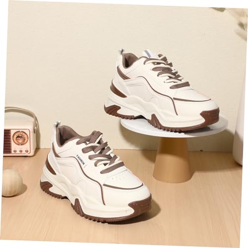 Zapatillas de tenis de cuero para mujer perfectas para hacer running y entrenamiento en gimnasio 3