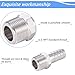 304 Stainless Steel 3/8