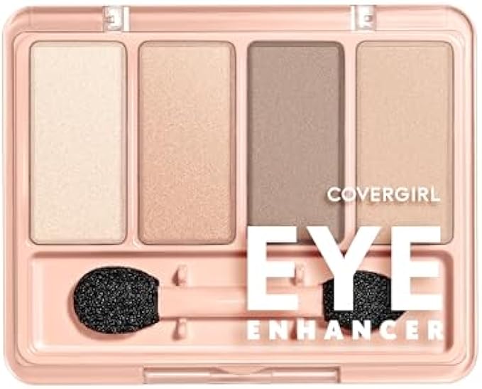 Covergirl Eye Enhancers Eye Shadow Palette, Natural Nudes, 0.19 Ounce