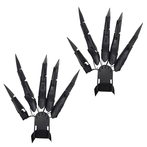 Generisch - Marionnettes à doigts mobiles pour Halloween - Faux doigts effrayants - Accessoires de fête d'Halloween et de cosplay
