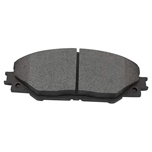 Image of TRQ Performance Front Brake Pad and Rotor Set Ceramic Coated Slotted