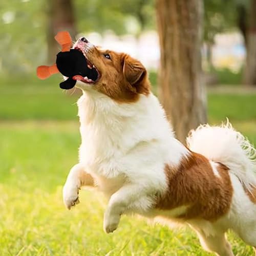 SPOT Chirpies Plush Dog Toy – Bird Sound Squeaky Toy for Small and Medium Dogs, Light to Moderate Chewers, Stretchy Bungee Neck, Recycled Stuffing – 14 in, Assorted Styles by SPOT - Image 5