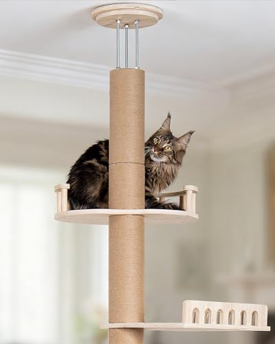 Cama repuesto para árbol de gato Aechonow grande para interior miniatura 3