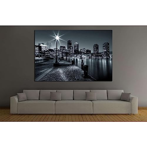 Impression sur toile Boston Cityscape ZELLART décoration murale
