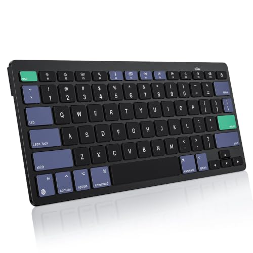 Image of OMOTON Wireless Keyboard for Mac, Bluetooth Stable, No Numpad, Travel Size