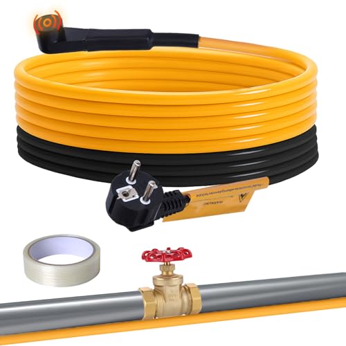 Plutohiker 6m Frostschutz Heizkabel mit Automatischer Thermostat,...