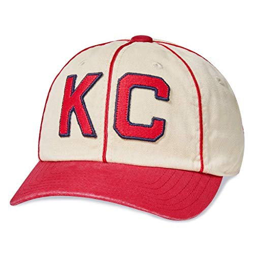 AMERICAN NEEDLE Archive Negro League Kansas City Monarchs Baseball Dad Hat