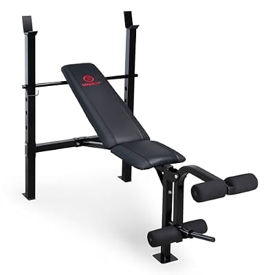 Marcy MWB-6501 Standard Weight Bench with Leg Developer
