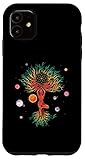 iPhone 11 Tree Planets Yoga Meditation Spiritual Esoteric Mystery Fan スマホケース