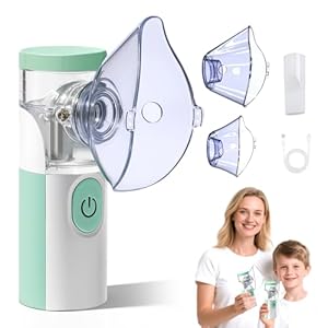 Ankuy W303 Tragbarer Inhalator für Kinder und Erwachsene (Grün)