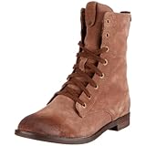  edc by ESPRIT Laide Lace Bootie J49552 Damen Stiefel, EU 38 braun (carafe brown)