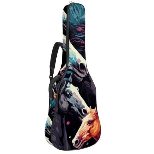 Housse de protection pour guitare de 101,6 cm multi-poches anti-pluie
