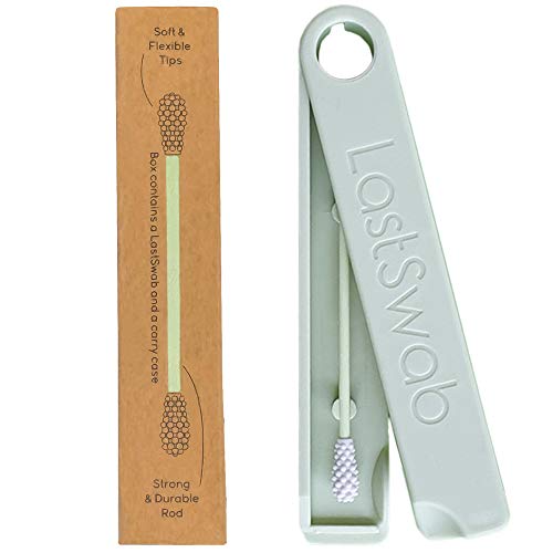 LastSwab Herbruikbaar Wattenstaafje voor Oren Van LastObject - Milieuvriendelijk Wattenstokje -Wattenstaafjes- Origineel Kickstarter Product - Designed in Denmark - Zero Waste  