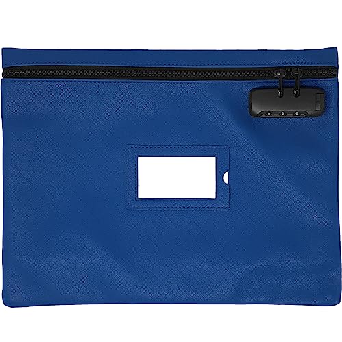 Sac de notaire avec serrure bleu marine idéal pour vos rendez-vous