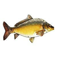 Eurocatch Tonijn Wanddecoratie 80cm 3-D Metaal en Glas kunst