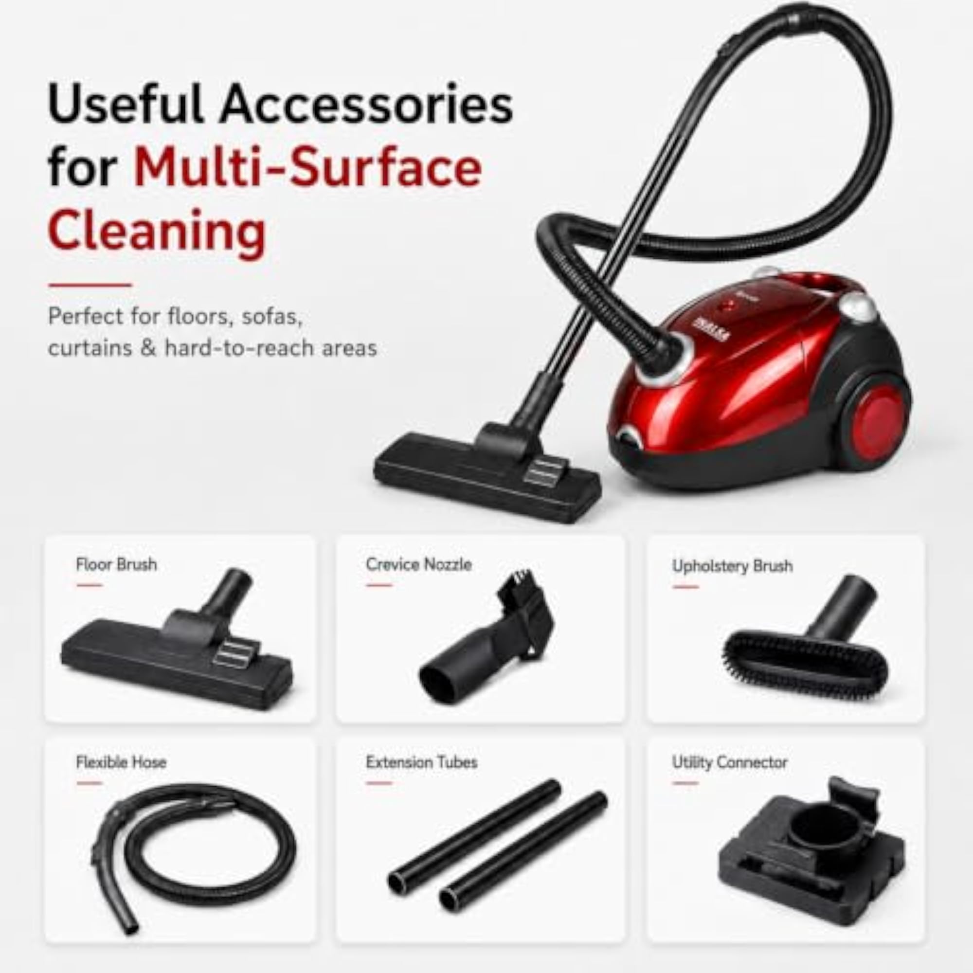 Spruce-1200W Vacuum Cleaner with Blower Function