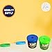 Kicko Noise Putty Slimes - 12 Gas Sound Slimes - Small Containers 1.5 Inches Assorted Colors - Toy for Kids, Boys, Girls, Party Favors, Gift Bags, Prizes