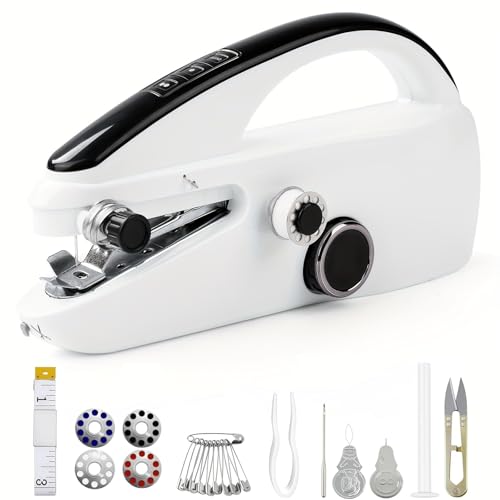 Handheld Sewing Machine, Portable & Cordless Mini Sewing Machine for...