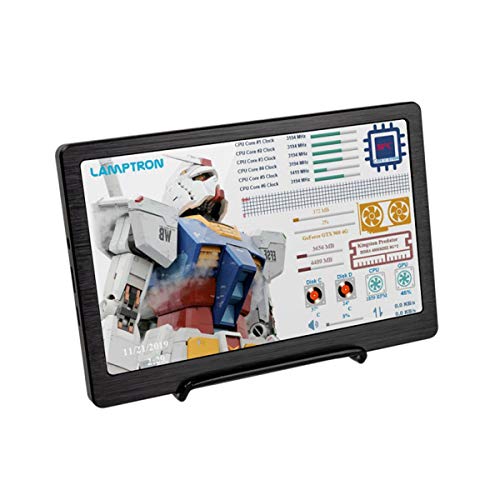 Greatest Product Lamptron HM070 Portable Hardware Monitoring Display for AIDA64 with 7" IPS Screen and HDMI