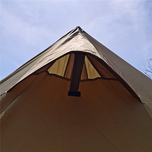 Carpa ultraligera tipo tipi 3-4 personas con faldón de nieve miniatura 4