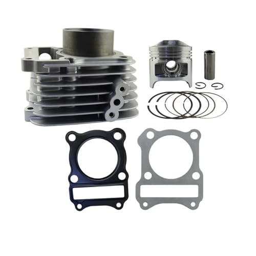 Cilindro de aire para motocicleta GS125 elimine fugas de juntas con bloque pistón 57mm