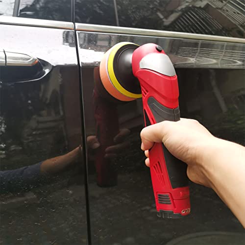 Image of 22 PCS Car Polishing Kit, 3 inch Buffing Pads, Automotive Polisher for Drilling, Waxing, Detailing (18 Pads, 2 Drill Adapters, 2 Suction Cups)