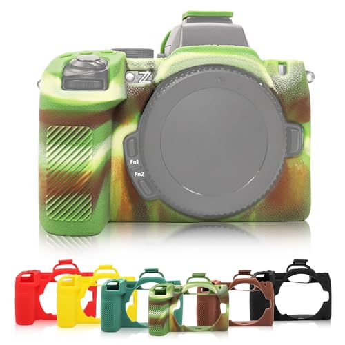 Toileum �J�����V���R���ی�P�[�X for �j�R��Z50II�J�����p �y�� ����~�ߐ݌v �S�@�̕ی�J�o�[(�J���t���[�W���J���[)