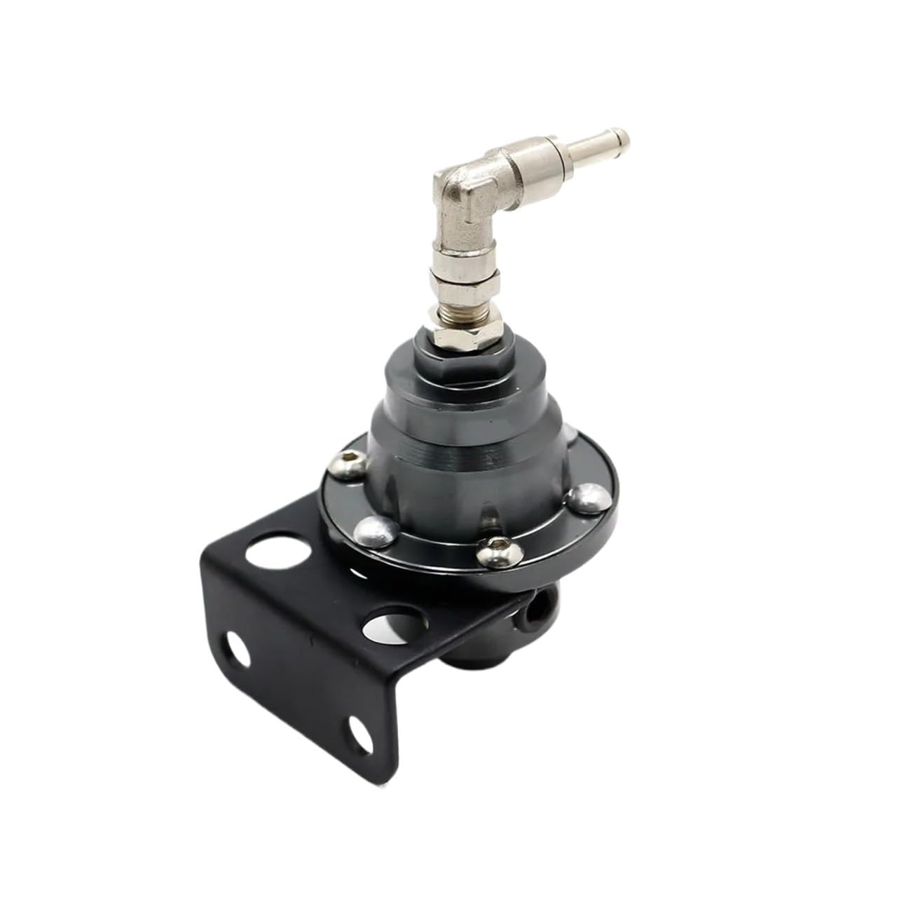 Universal Adjustable Fuel Pressure Regulator tomei Type with Gauge and Instructions(Titanium)