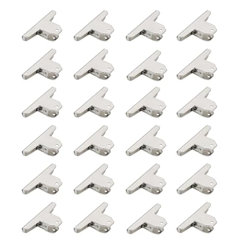 Trombones en acier inoxydable 75 mm argenté haute résistance
